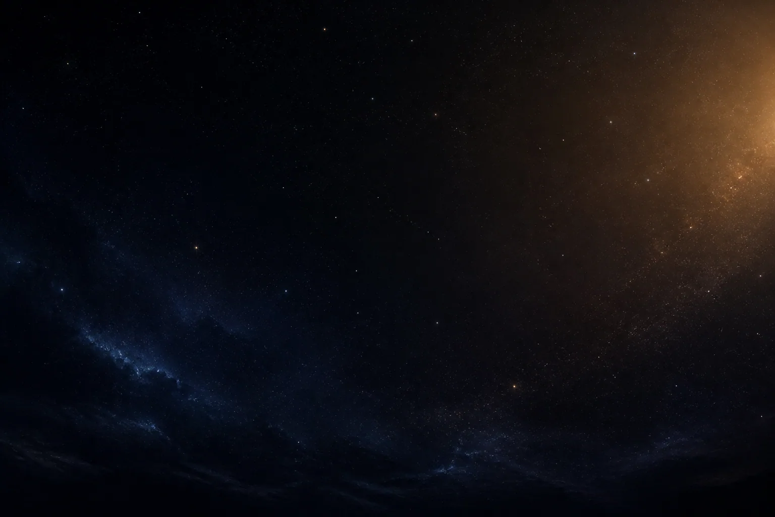 Dark space around Jupiter