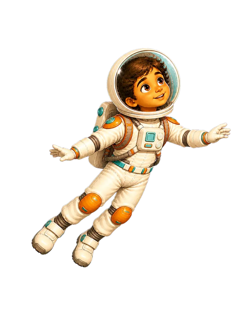 Ari balancing sideways like Uranus