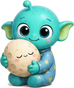 Cuddle, a space friend