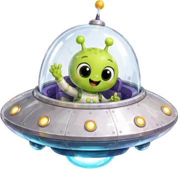 Whizz, a space friend